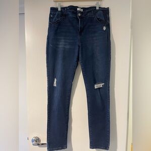 Kensie Jeans Knockout Skinny Mid Rise Size 14/32